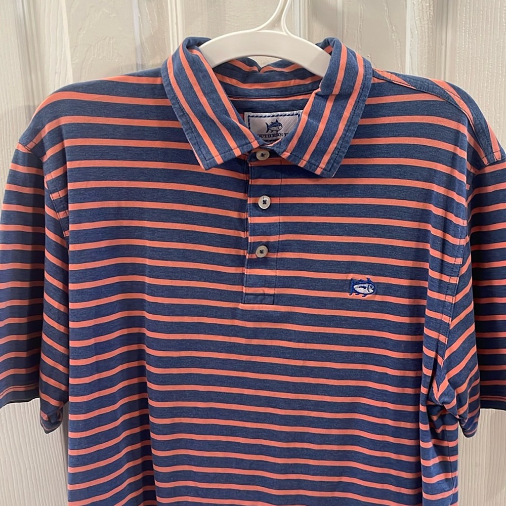 Southern Tide Men’s short sleeve polo: size Small